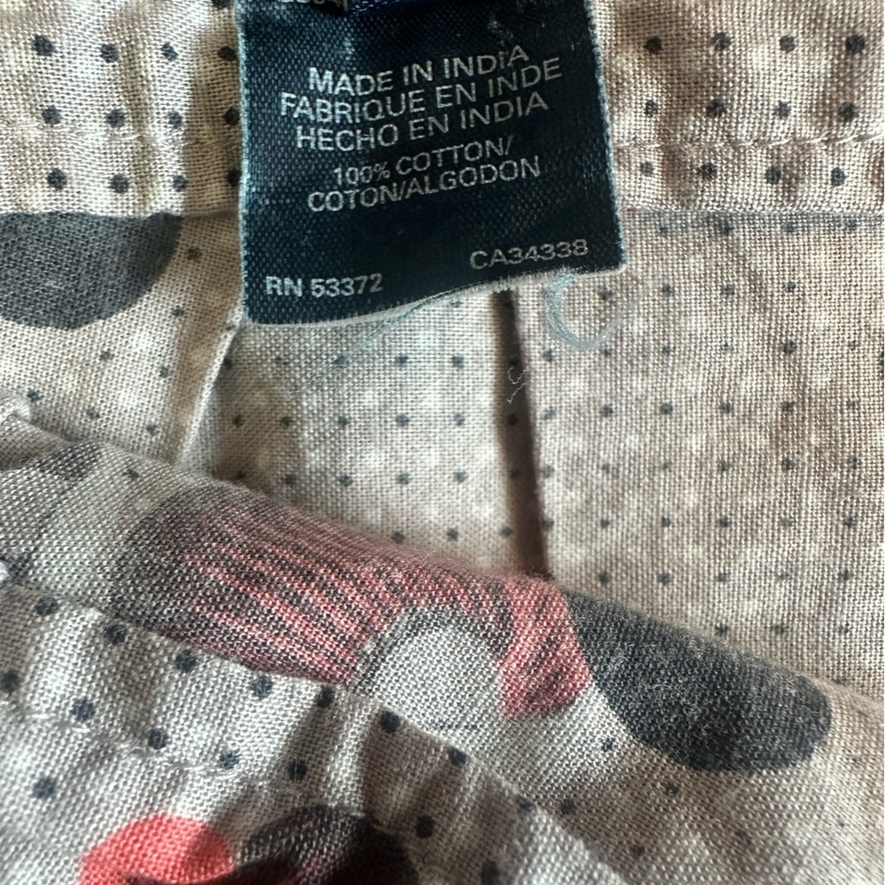 French Connection Cotton Patterned Grey Flare Mini Skirt - Picture 7 of 8